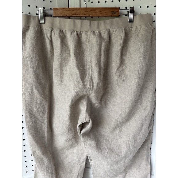 J.jill Linen Tan Women's Pants - Picture 5 of 7